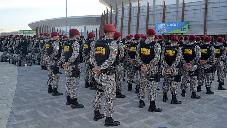 Força Nacional amplia capacitação de integrantes para os Jogos Rio 2016