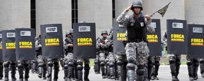 Força Nacional atuará em Cuiabá durante a Copa do Mundo 