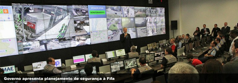 Governo apresenta planejamento de segurança à Fifa