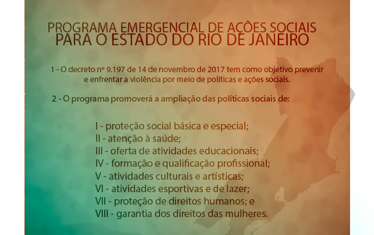 Ações sociais Rio