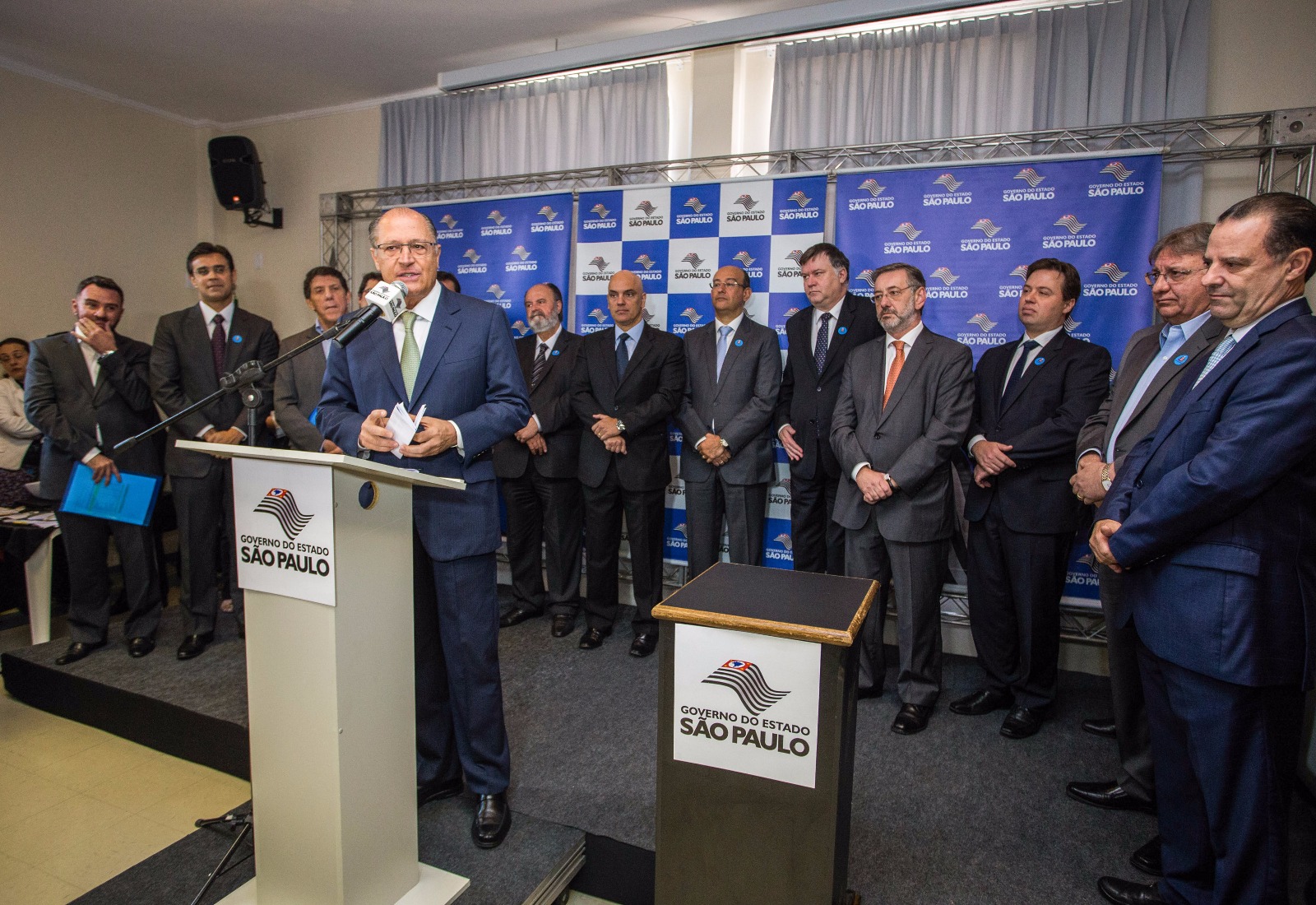 Moraes participa, com Alckmin, de entrega da ‘central’ do programa Recomeço  